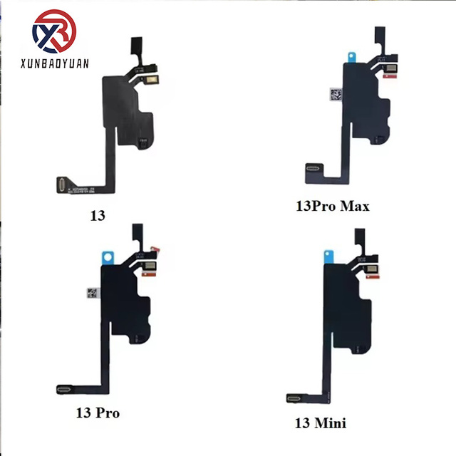 Factory Wholesale Earpiece Flex Cable Proximity Light Sensor for iPhone 13 Mobile Phone Ear Speaker Flex Cable 1 Year Warranty