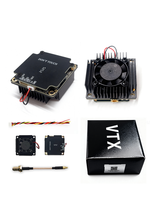 Émetteur vidéo FPV longue portée FLYMIND VTX 4.9G-5.8G 1.6W 2.5W 3W 5W 10W 80CH pour drone de course FPV, pièce de rechange RC