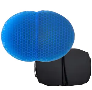 New Design Portable Folding Strong Support Cooling Honeycomb Gel Seat Cushion