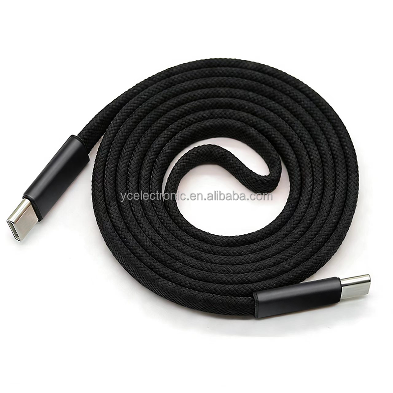 Black-ultra-flat magnetic-suction single-cable-60w bare cable