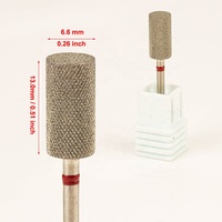 Gros de haute qualité F M C grand baril coupe en croix cuticule électrique diamant Efile forets à ongles pour manucure pédicure