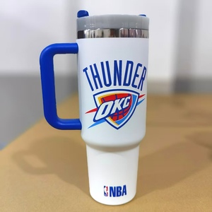Gobelets isothermes de voyage en acier inoxydable de 40 oz <span class=keywords><strong>NBA</strong></span> Basketball Chicago Bulls <span class=keywords><strong>Boston</strong></span> Celtics et New York Knicks - Product Image 4