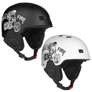 Nuevo Casco Modular de Fibra de Carbono para Esquí y Motocicleta, Anticaídas, Abierto, con Cierre Rápido, Cálido y Protector - Product Image 1