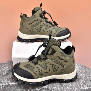 <span class=keywords><strong>Botas</strong></span> de Senderismo Profesionales <span class=keywords><strong>para</strong></span> Niños, Altura Media, al por Mayor, Zapatos Deportivos <span class=keywords><strong>para</strong></span> Niños, a la Moda, Impermeables, Antideslizantes, Zapatillas Suaves <span class=keywords><strong>para</strong></span> Niños - Product Image 1