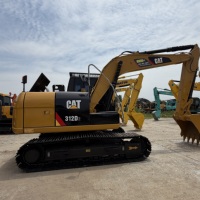 Excavator Bekas CAT 312D2, Tugas Berat 12 Ton, Kekuatan Gali Tinggi, Mesin Handal, Excavator Crawler