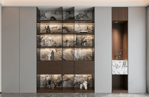 ตู้หนังสือไม้ที่เรียบง่ายทันสมัยตู้เก็บของตกแต่งใหม่สำหรับบ้านโรงเรียนโรงแรมหรือใช้ในอพาร์ตเมนต์ - Product Image 5