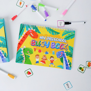 Libro educativo personalizado Montessori ocupado para niños en edad preescolar, los más nuevos temas con Sensor de autismo, juguetes creativos de pasta para niños pequeños - Product Image 3