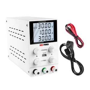 NICE-POWER SPS3010D 30V 10A White Lab Variable Digital DC Power Supply Low Noise Repair Mobile Phone Industrial Power Supply