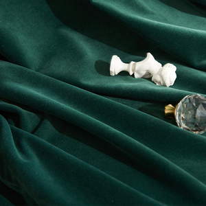 Luce di lusso retrò americano francese nord europa soggiorno <span class=keywords><strong>verde</strong></span> scuro smeraldo pieno di luce ombreggiatura tenda di <span class=keywords><strong>velluto</strong></span> - Product Image 4