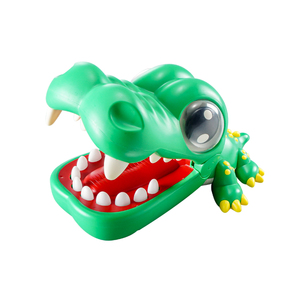 CUBE electronic action toys promotion light Educational teeth toys game Crazy game,Crocodile game