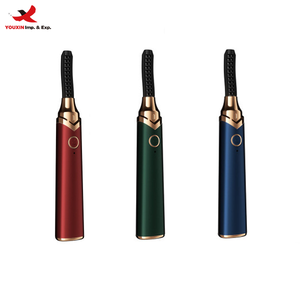 Wholesale <b>USB</b> Rechargeable Electronic Eye Lash Curler Electric <b>Heated</b> Eyelash Curler Eyelash Applicator GZ RTS Bulk Mixed Order - Product Image 1