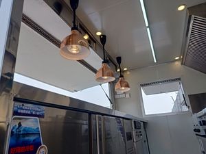 รถขายอาหารเคลื่อนที่แบบใหม่พร้อมเครื่องทำขนม ผลิตภัณฑ์ใหม่ รถพ่วงขายอาหารเคลื่อนที่จากเบลเยียม ครัวครบชุด - Product Image 6