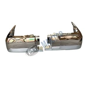 Protectores de esquinas del parachoques trasero para Toyota Tundra 2014-2019, protectores de esquinas del parachoques trasero con orificios. - Product Image 4