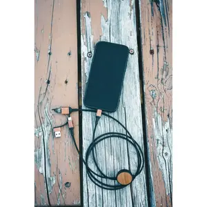 Câble 6-en-1 Ohio en plastique recyclé, gadgets durables - Product Image 2