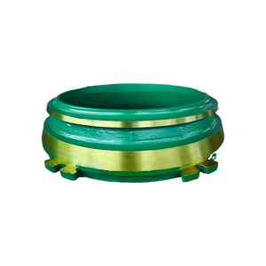 Piezas de acero con alto contenido de manganeso para revestimiento de tazón, manto y concavo de trituradora de cono Symons - Product Image 1