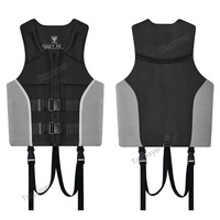 Premium adulte néoprène gilet de sauvetage respirant Surf raft Kayak pêche Jet Ski Sport nautique Super flottabilité gilet pour l'eau