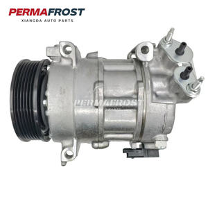 5SEL12C 6PK 12V AC <span class=keywords><strong>Compresseur</strong></span> pour Peugeot 208 308 3008 2008 Climatiseur de voiture 9675655880 9675659880 447150-4723 447150-7360 - Product Image 1