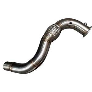 M ביצועים נירוסטה צינורות פליטה Downpipe עבור BMW X5M F85 F86 X6M מנוע חלקי S63TU - Product Image 2