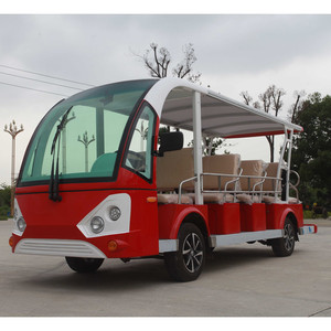 Autobús Turístico Eléctrico de 17 Plazas, Vehículo de Cuatro Ruedas para Recorridos por Parques - Product Image 2