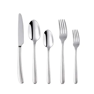 Cutlery With Mirror Hotel 304 Stainless Steel Target Flatware Set Culteries for wedding restaurant dinnerware set