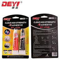 Colle acrylique AB modifiée haute résistance transparente et imperméable pour applications de collage et de réparation multi-matériaux