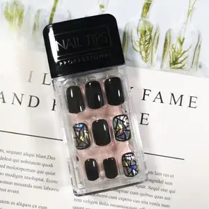 TSZS Offre Spéciale 30 pièces de qualité supérieure facile à appliquer ongles fournitures ongles artificiels faux ongles personnalisé