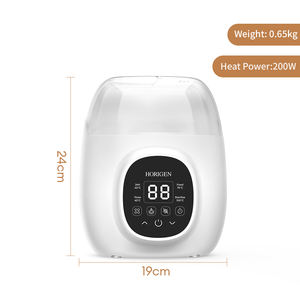 Multi-function CE BPA Free 200W Baby <b>Food</b> Processor Double Bottle <b>Electric</b> Baby Milk Bottle <b>Warmer</b> with LCD - Product Image 6