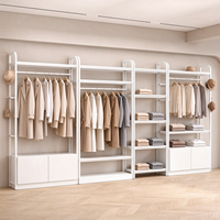 Présentoir pliable pour lingerie, vêtements et articles de mode, idéal pour salons professionnels, boutiques et présentations de vêtements