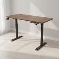 Table de jeu convertible en métal, bureau d'ordinateur avec porte-gobelets rétractables, plateau à collations, hub de gestion des câbles