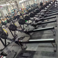 Máquina de Remo de Aire MB-280A de Alta Calidad, Resistente al Viento, Equipo de Gimnasio, Máquina de Remo de Aire para Ejercicio Cardiovascular, Máquina de Remo de Aire Comercial