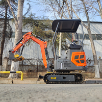 Mini Excavadora de 1.5 Toneladas RLD 15B con Motor Koop de Alta Potencia, Bomba Hidráulica Shimadzu, Motor y Engranaje en Venta