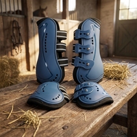 Nouvelles protections de tendons équestres en néoprène avec trous d'aération et coque rigide en PU pour la protection des jambes du cheval, produit n°8