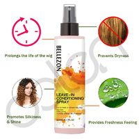 Spray revitalisant sans rinçage Luxfume pour perruques synthétiques – Solution hydratante pour le soin des perruques en dentelle et des extensions