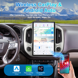 วิทยุติดรถยนต์ Navihua รุ่นใหม่ หน้าจอแอนดรอยด์ Tesla ขนาด 14.4 นิ้ว พร้อมระบบนำทาง GPS DSP สำหรับ Chevrolet Colorado/GMC Canyon ปี 2019-2023 - Product Image 2