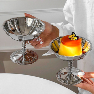 Tazza da Dessert in acciaio inossidabile tazza gelato Yogurt budino ciotole - Product Image 5