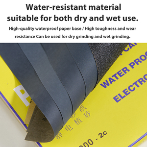 Muestra Gratuita de Papel de <span class=keywords><strong>Lija</strong></span> Eagle 400 <span class=keywords><strong>600</strong></span> 800 Granos, Dureza Media, OEM, Abrasivo Húmedo/Seco para Pulir Madera, Metal y Automóviles - Product Image 5