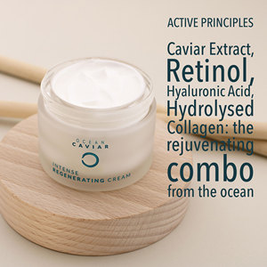 Suero Facial Reafirmante e Hidratante, Crema Regeneradora Intensa con Caviar Marino para Todo Tipo de Piel - Product Image 4
