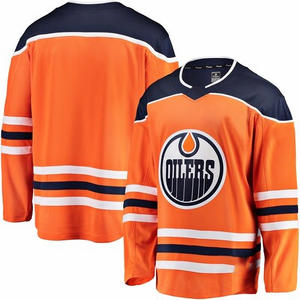 Jersey Hoki Es Edmonton Grosir Murah Berkualitas Tinggi, Terlaris, Baru, Semua Tim NHL Amerika, Jahitan & Cetak, Kaos Olahraga - Product Image 3