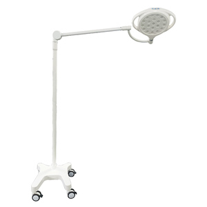 <span class=keywords><strong>Lampe</strong></span> d'examen LED300 à bras réglable - <span class=keywords><strong>Lampe</strong></span> <span class=keywords><strong>médicale</strong></span> portable avec support au sol pour cliniques, hôpitaux et salons - Économe en énergie - Product Image 2