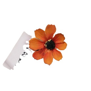 Tête de tournesol artificielle en soie, accessoire de mariage, décoration DIY, accessoire de photographie en extérieur - Product Image 5
