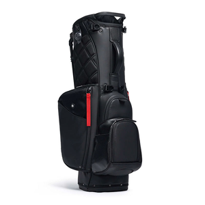 กระเป๋าใส่ไม้กอล์ฟแบบขาตั้ง PRIMUS <span class=keywords><strong>GOLF</strong></span> คุณภาพสูง หนังพรีเมียม กันน้ำ สีดำ กระเป๋ากอล์ฟสุดหรูสำหรับผู้ชาย - Product Image 4