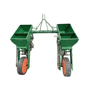 Hot sale cheap corn precise planter machine 2 row seed fertilizer small soybean and maize seeder for tractor