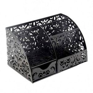 Best Quality Desktop <b>Organiser</b> <b>Drawer</b> Turquoise Pen Holder Office Metal Desk Tidy Versatile Stationery <b>Storage</b> - Product Image 3