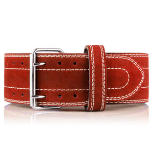 BunnyHi YD002 Suni Deri Güç Antrenmanı Bel Koruyucu Egzersiz Spor Salonu Fitness Halter Kemer - Product Image 3