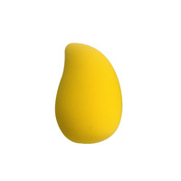 Großhandel Weicher Niedlicher Waschbarer Make-up-Schwamm in Mangoform mit PV-Box für Foundation-Verblendung