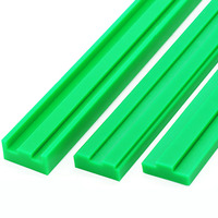 Bandes de guidage en plastique technique à profil en T pour lignes d'automatisation, guides de chaîne en POM pour machines d'emballage, vente directe usine