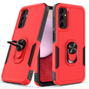 Custodia ad anello in metallo antiurto per armatura per <span class=keywords><strong>Samsung</strong></span> Galaxy A02 A03S A04 <span class=keywords><strong>A04S</strong></span> custodia combinata ibrida per custodia A03 Core Matte Funda - Product Image 2