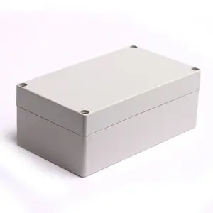 158*90*60mm Best Price Wholesale IP65 Waterproof Electronic Project Box Enclosure Grey Cover Junction Box Case