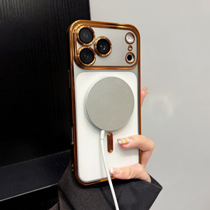 เคสกันกระแทกแบบนิ่มเคลือบแม่เหล็กสำหรับ iPhone 18 17 16 15 14 13 12 11 Pro Max พร้อมฟิล์มกันรอยเลนส์ - Product Image 3