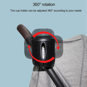 Purorigin 2025 <span class=keywords><strong>Porte</strong></span>-gobelet universel en TPR Nouveau design pour poussettes et vélos avec cadre en plastique - Product Image 3